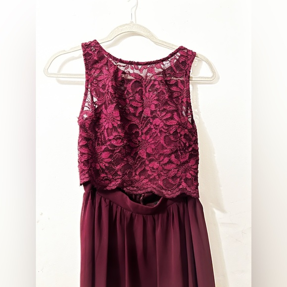 Jodi Kristopher Glitter Dress Two Piece size 5 - Picture 4 of 13